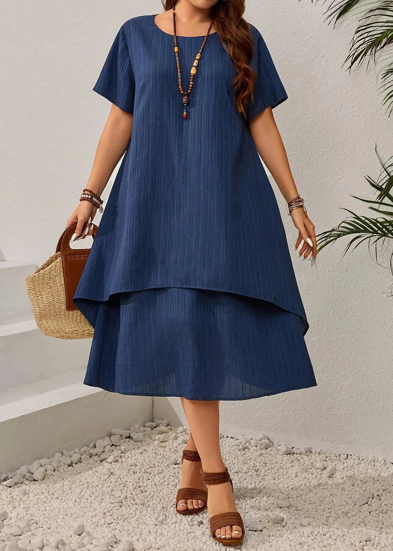 Vestido Layered Comfort