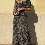 Luana - Vestido elegante com decote em V