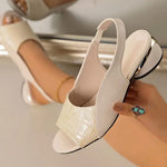 Sandálias Pilar Slingback Elegante