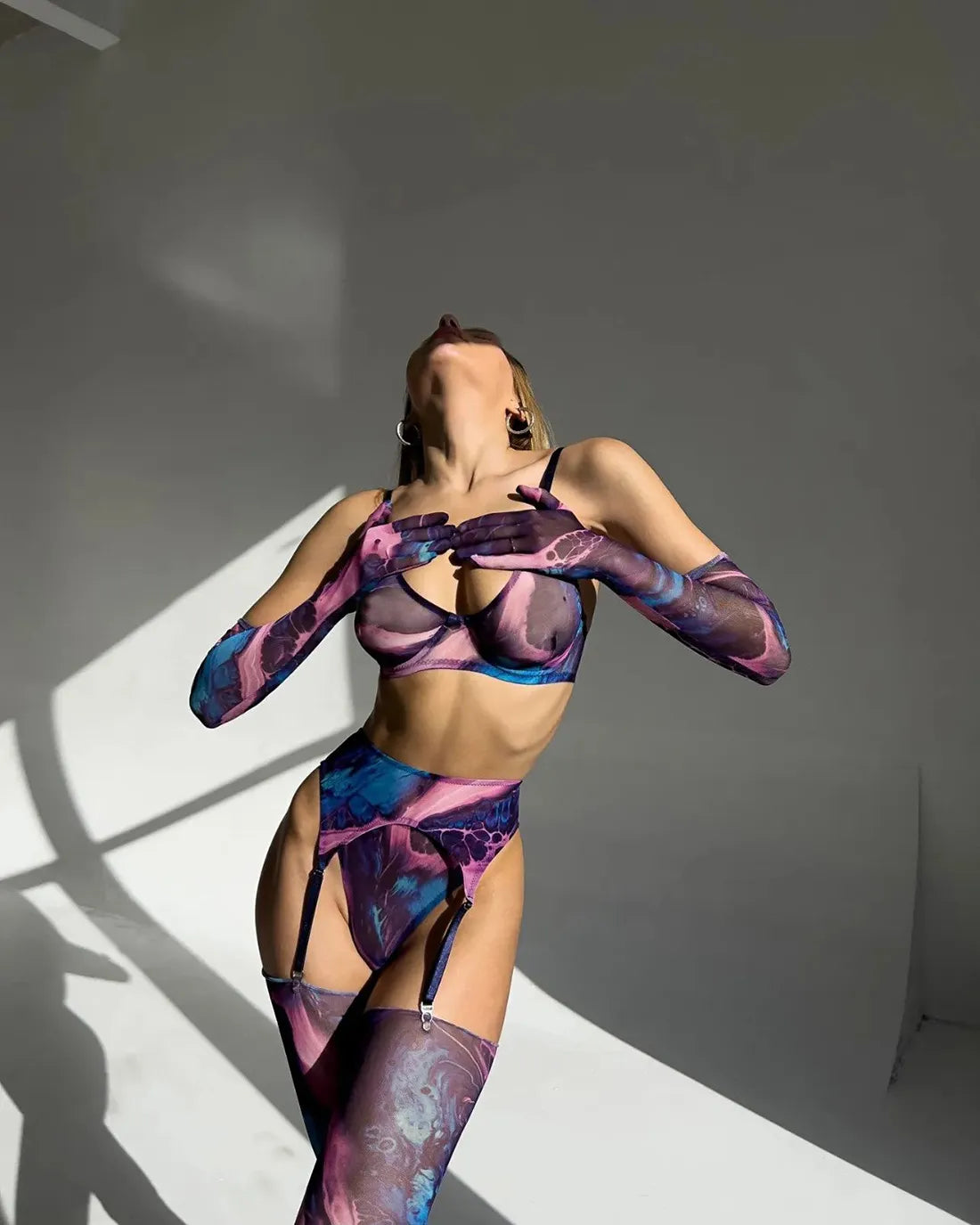 Valérie – Conjunto Lingerie Estampado
