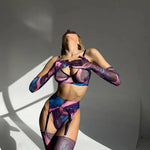 Valérie – Conjunto Lingerie Estampado