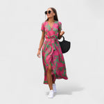 Lírio Rosa - Vestido Boho Chic