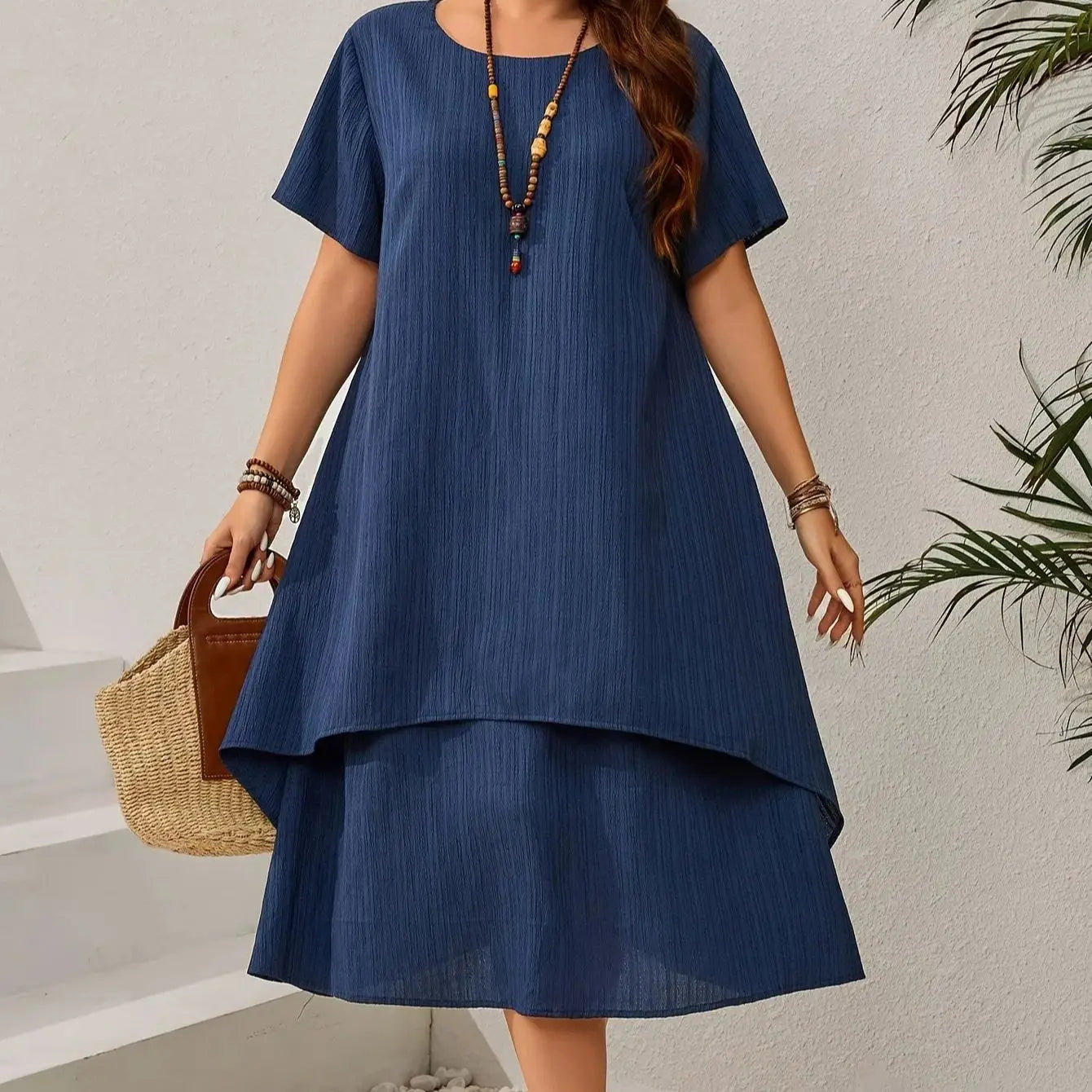 Vestido Layered Comfort