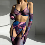 Valérie – Conjunto Lingerie Estampado