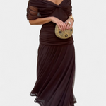 Luana - Vestido elegante com decote em V