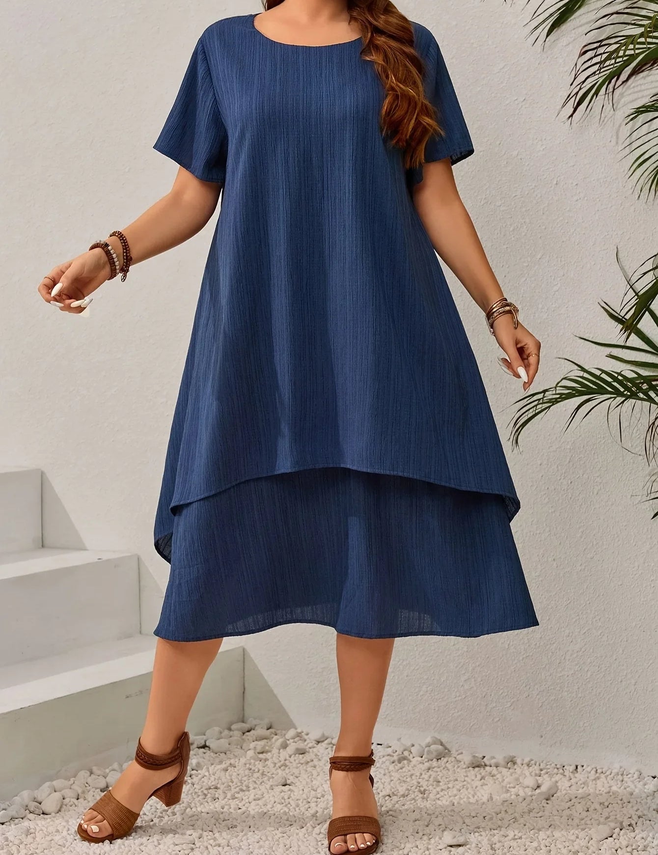 Vestido Layered Comfort