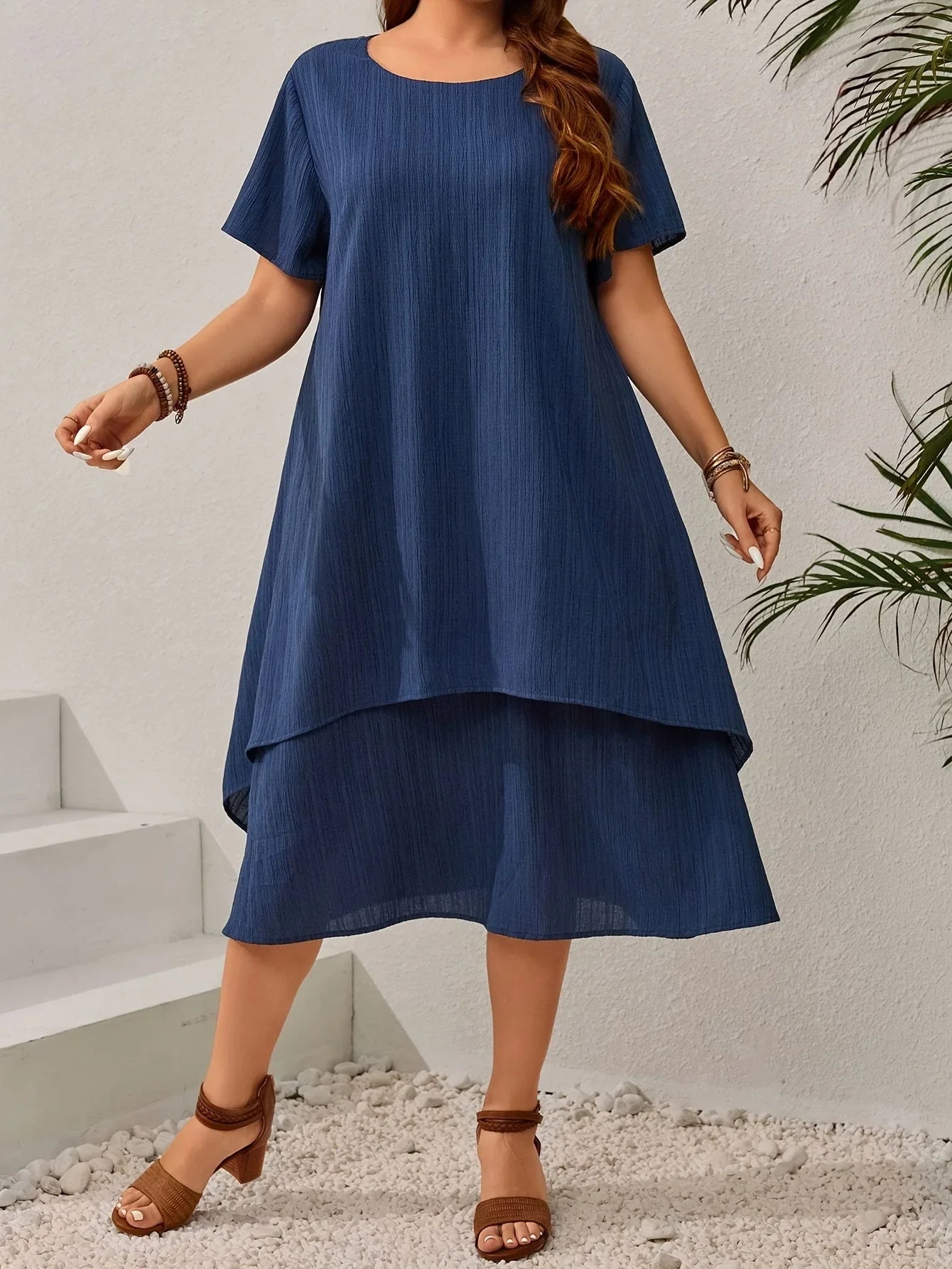 Vestido Layered Comfort