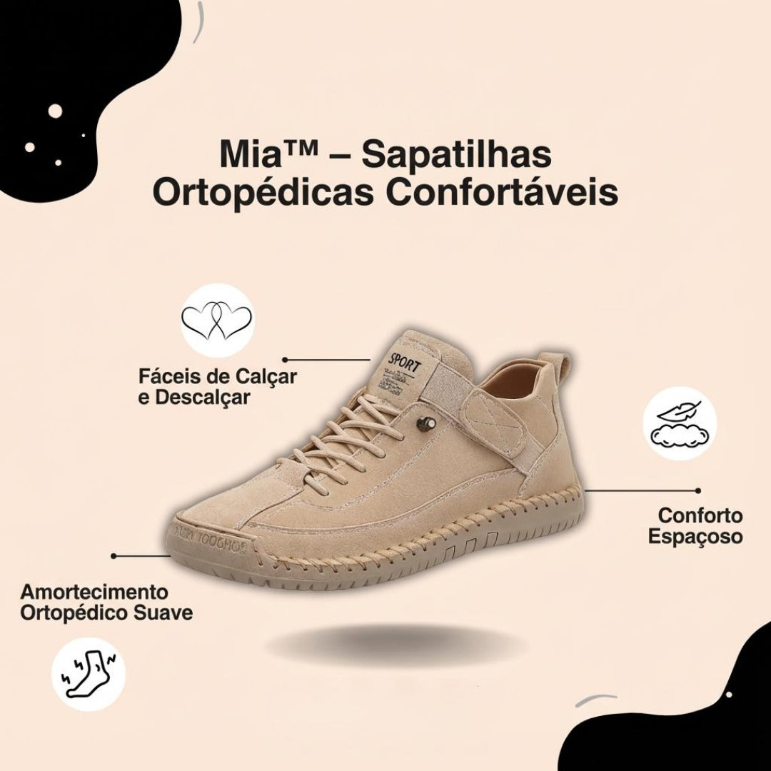 Mia™ – Ténis Ortopédicos Confortáveis e Sem Dor