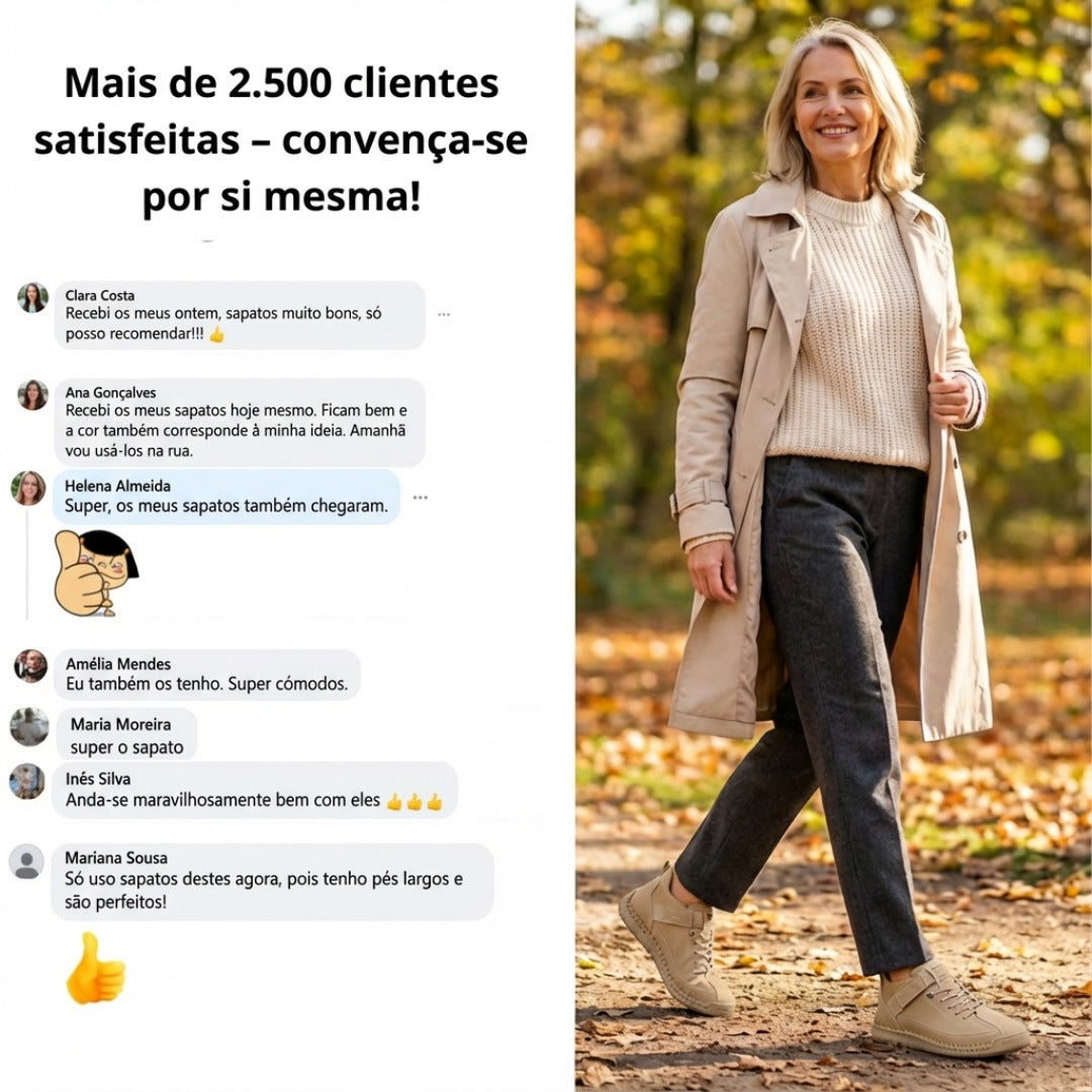 Mia™ – Ténis Ortopédicos Confortáveis e Sem Dor