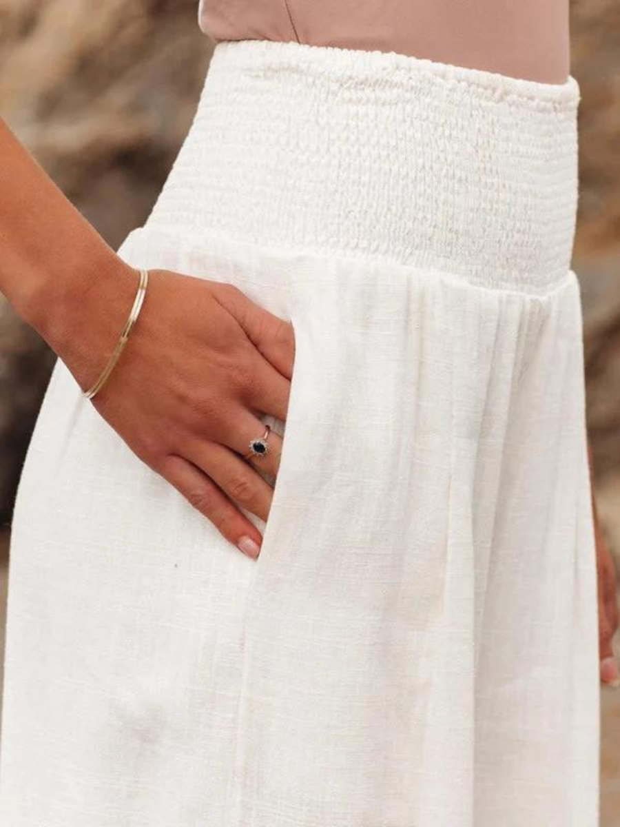 Lúcia | Conjunto de calças chiques em tamanho L