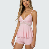 Conjunto de Renda Beijo da Meia-Noite