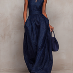 Vestido Longo Celina Presença Atemporal