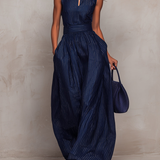 Vestido Longo Celina Presença Atemporal