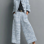 Conjunto Mirelle em tweed com elegância sofisticada