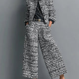 Conjunto Mirelle em tweed com elegância sofisticada