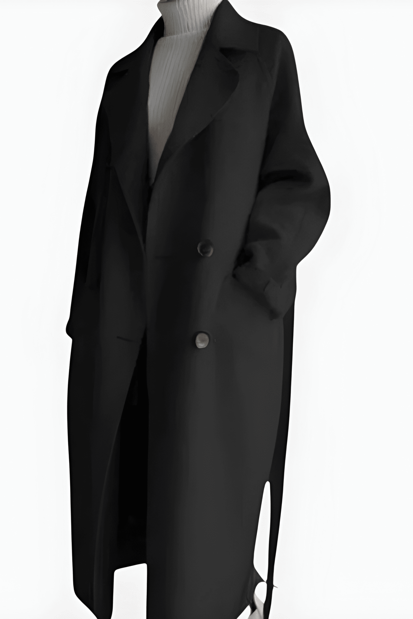 Sofia | Casaco de Caxemira Comprido, elegante e aconchegante, perfeito para os dias frios.