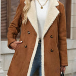 Sobretudo Camel Forrado com Pelo