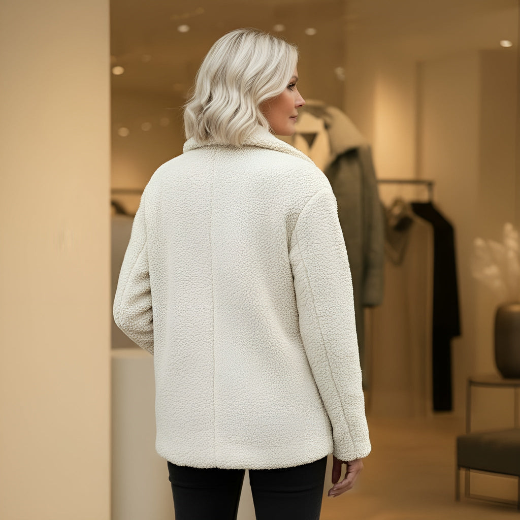 JASMIJN™ | MANTEAU TEDDY DOUX