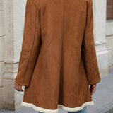 Sobretudo Camel Forrado com Pelo