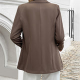 Blazer Alongado Alfaiataria Moderna