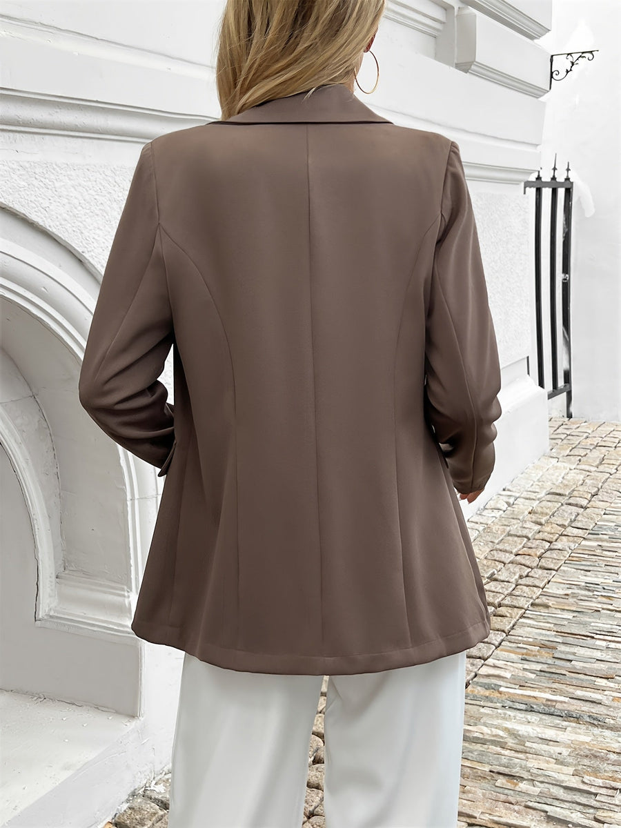 Blazer Alongado Alfaiataria Moderna