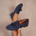 Mocassins Eliane - com apoio e salto plano