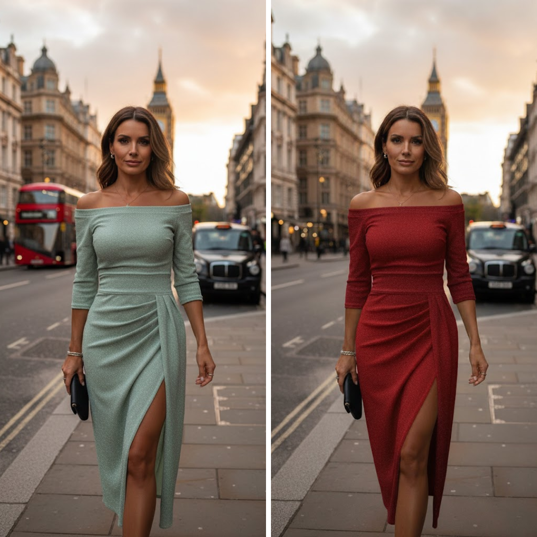 Sofia | Vestido longo chique com corte fluido e elegante