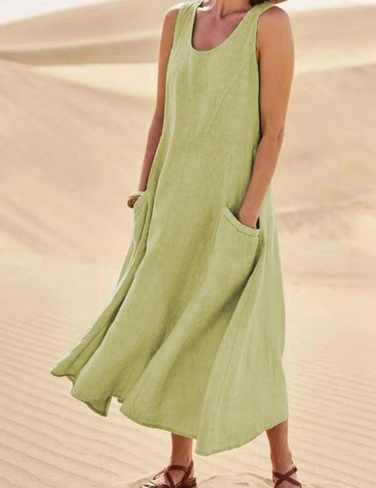 Manuela - Vestido Leve para o Verão