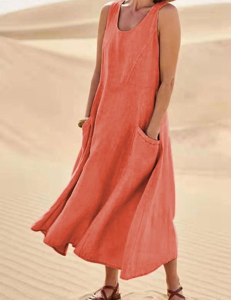Manuela - Vestido Leve para o Verão