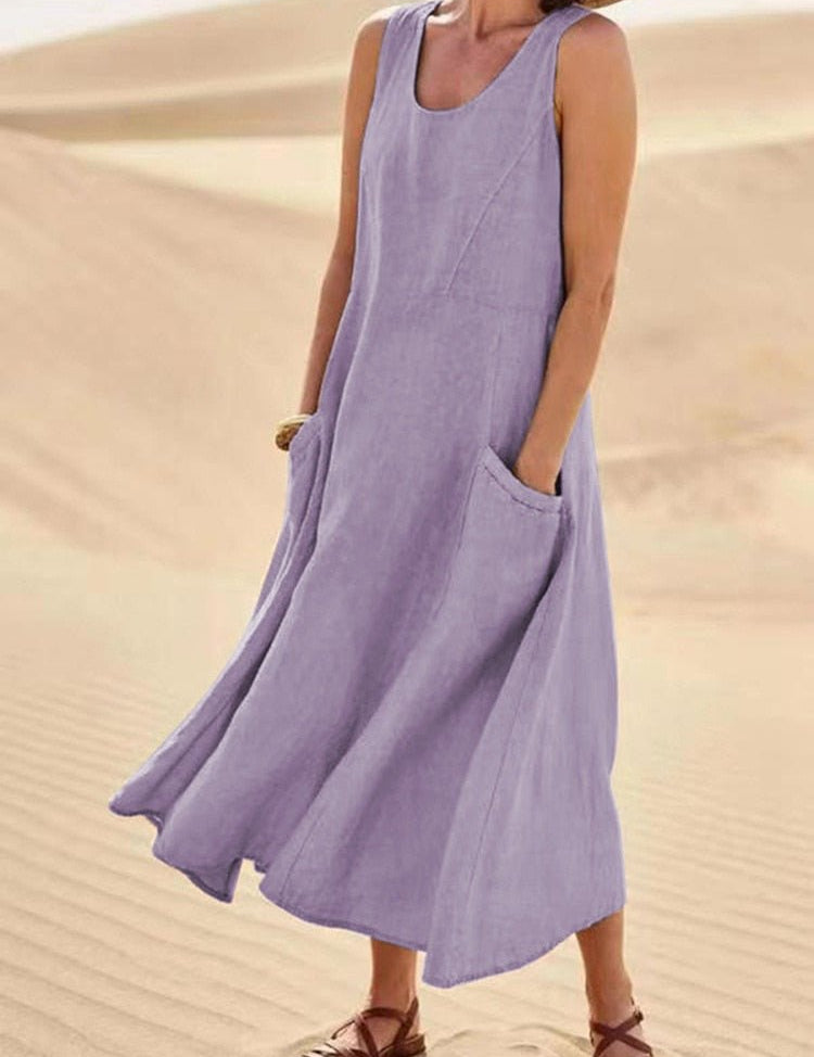 Manuela - Vestido Leve para o Verão