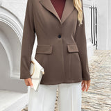 Blazer Alongado Alfaiataria Moderna