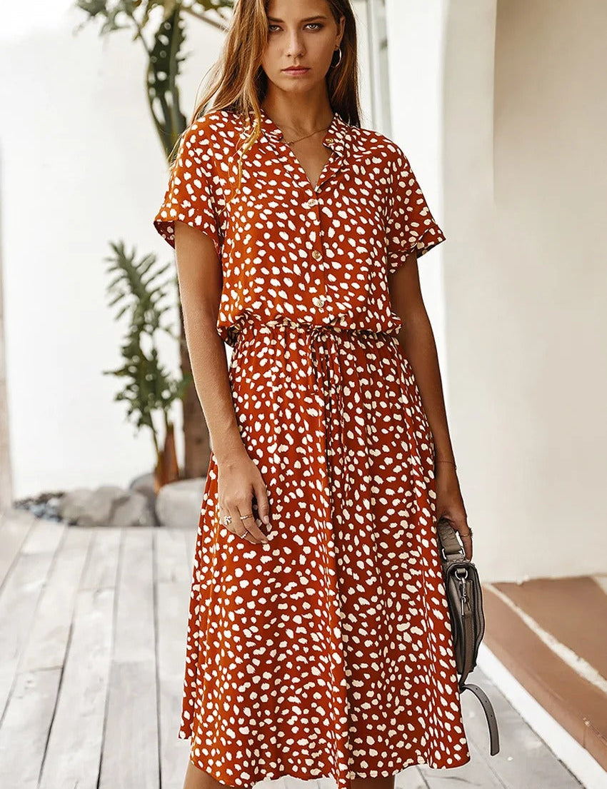 Lesley - Vestido Prático e Confortável