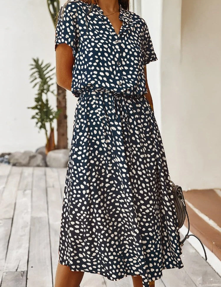 Lesley - Vestido Prático e Confortável