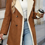 Sobretudo Camel Forrado com Pelo