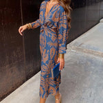 Sabrina - Vestido midi sofisticação
