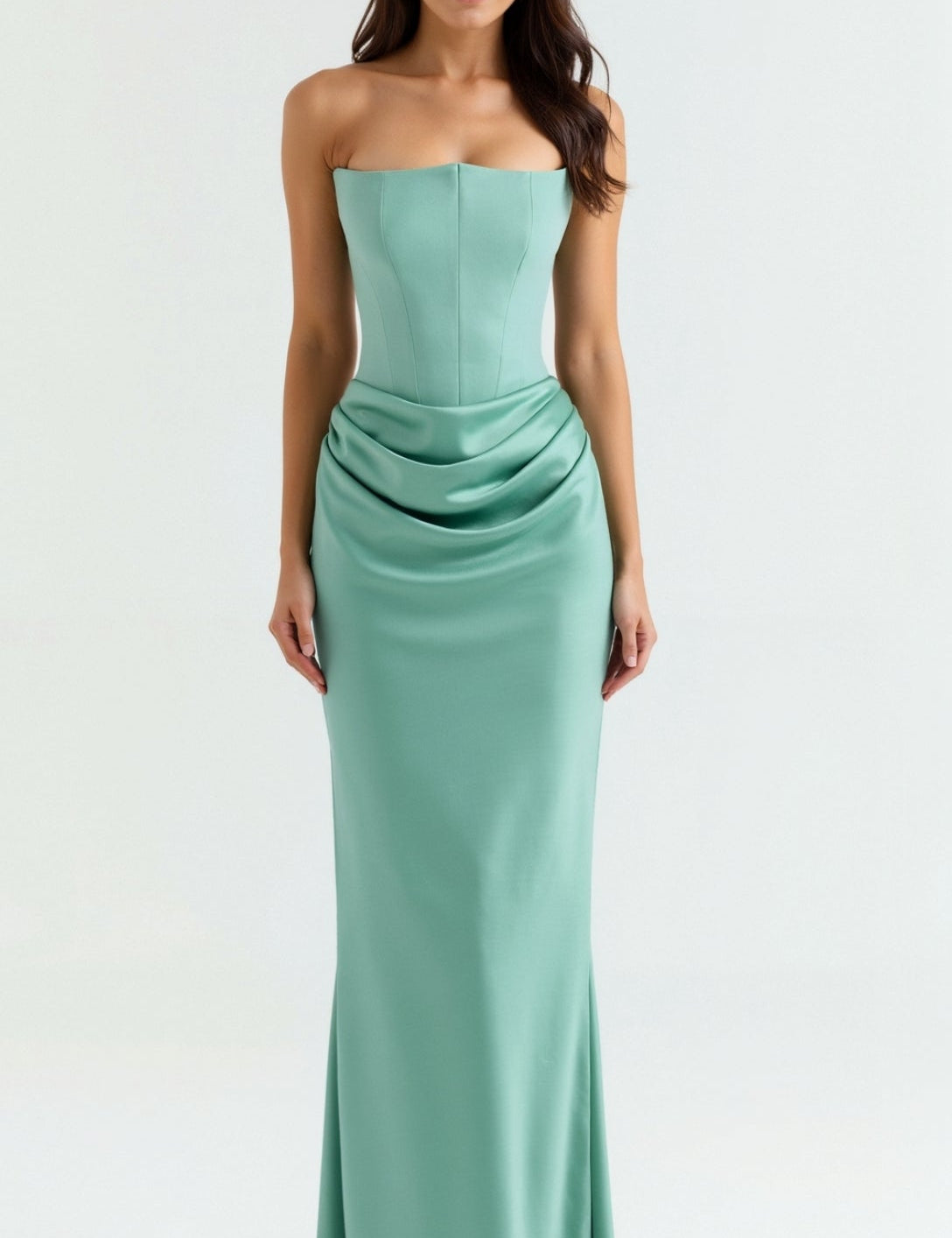 Esmeralda - Vestido comprido com corpete