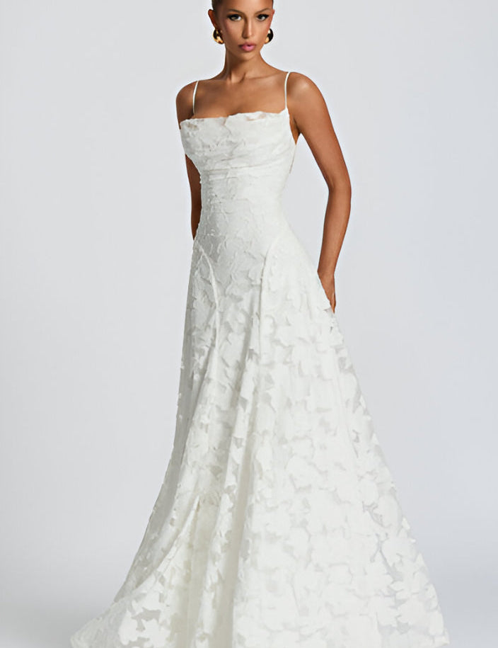 Francisca - Vestido Comprido com Corpete
