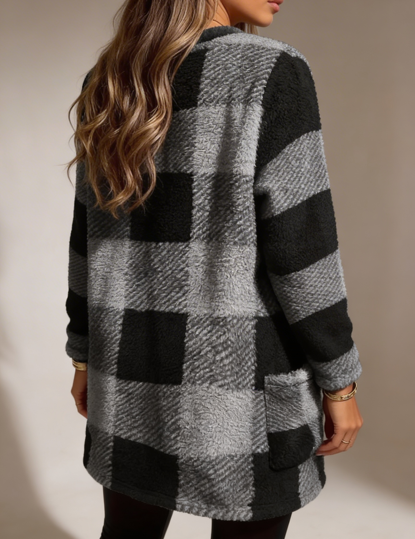 Camisola Oversized Textura Bloco