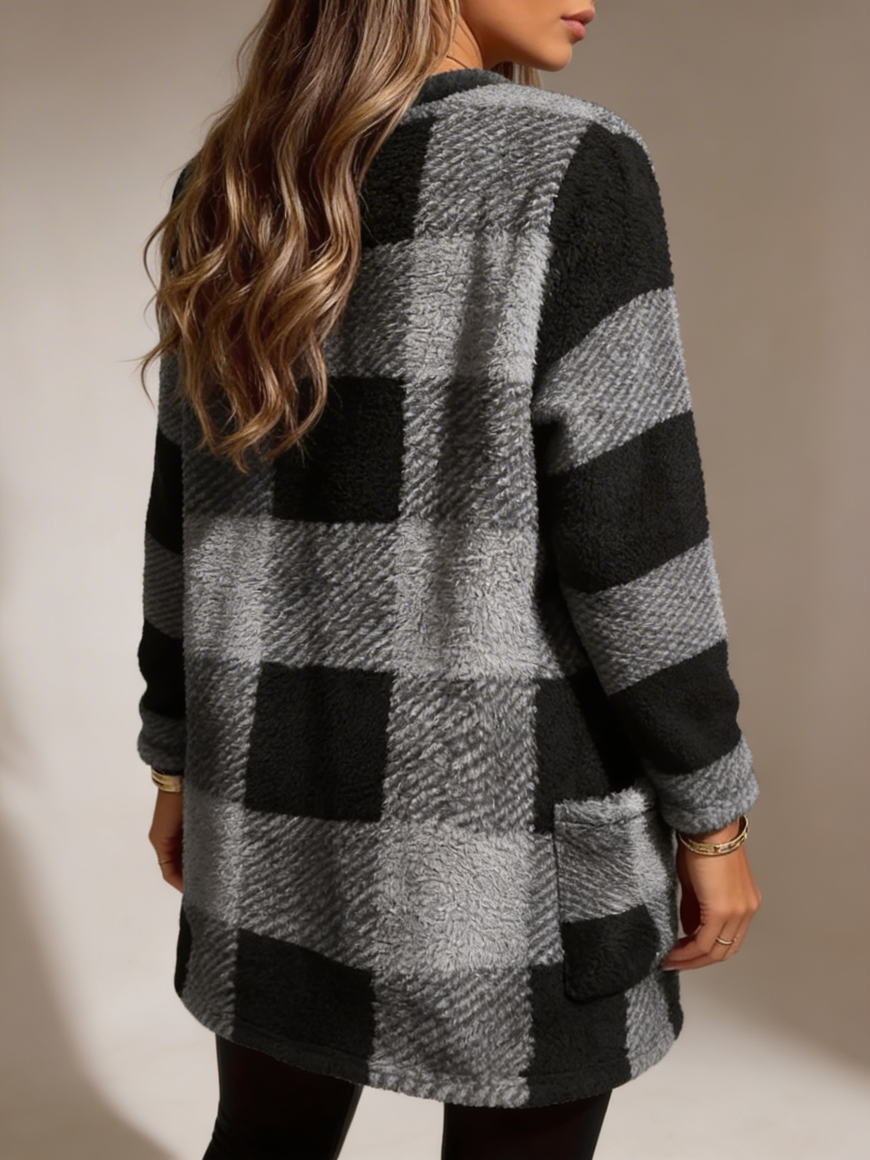 Camisola Oversized Textura Bloco