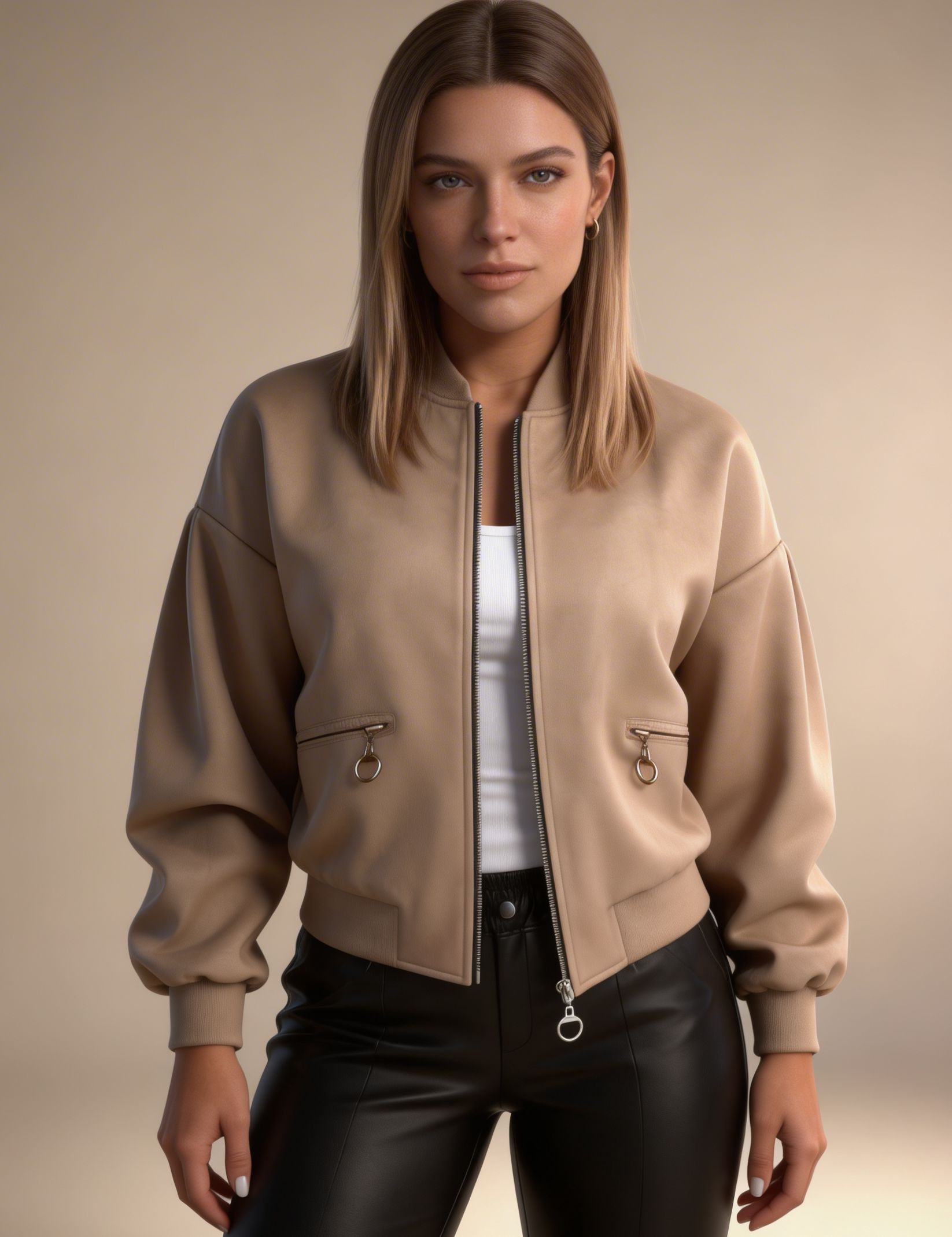 Jaqueta Bomber Minimal Premium