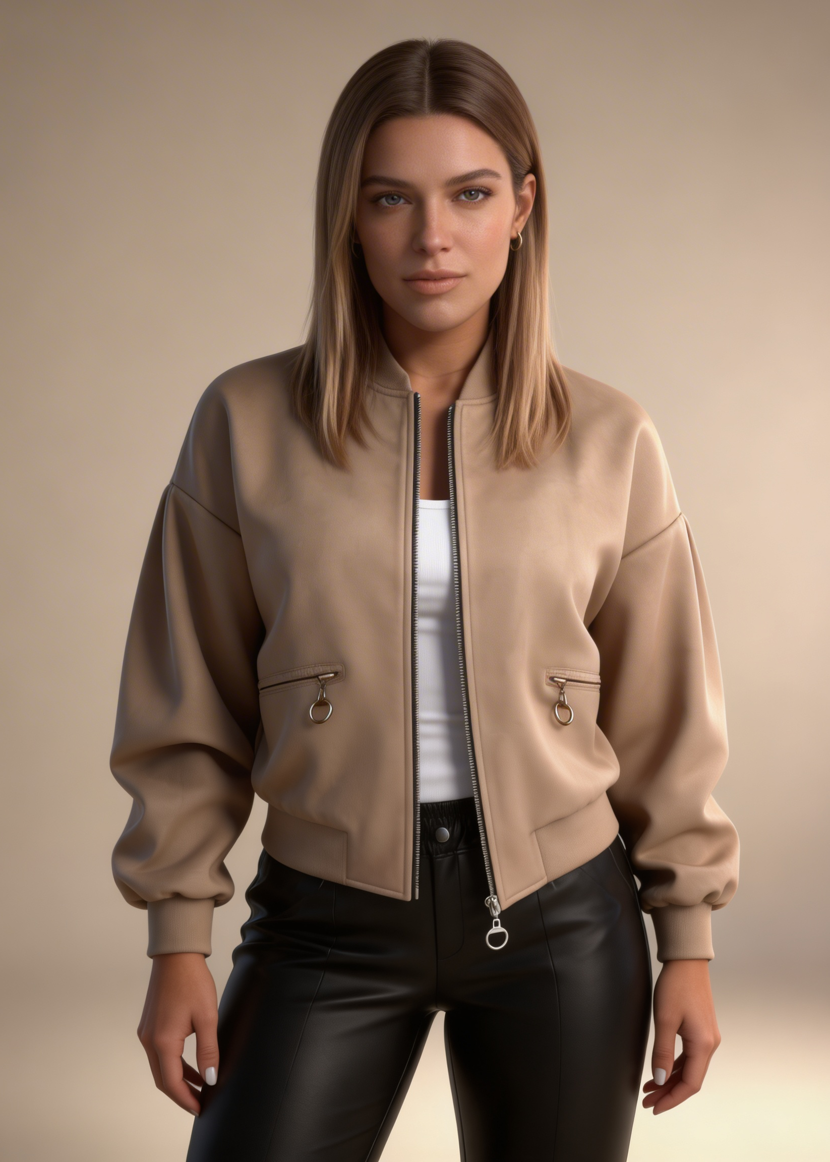 Jaqueta Bomber Minimal Premium