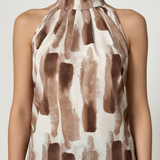 Top Halter de Corte Minimalista