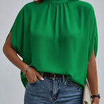 Blusa Ampla de Estilo Moderno