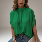 Blusa Ampla de Estilo Moderno