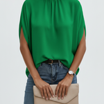 Blusa Ampla de Estilo Moderno