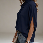 Blusa Ampla de Estilo Moderno