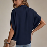 Blusa Ampla de Estilo Moderno