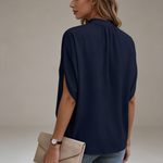 Blusa Ampla de Estilo Moderno