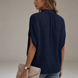 Blusa Ampla de Estilo Moderno