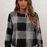Camisola Oversized Textura Bloco